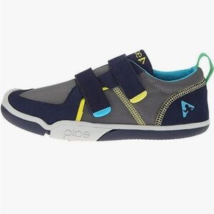 PLAE Kids Sneakers - Gray, Blue, and Yellow